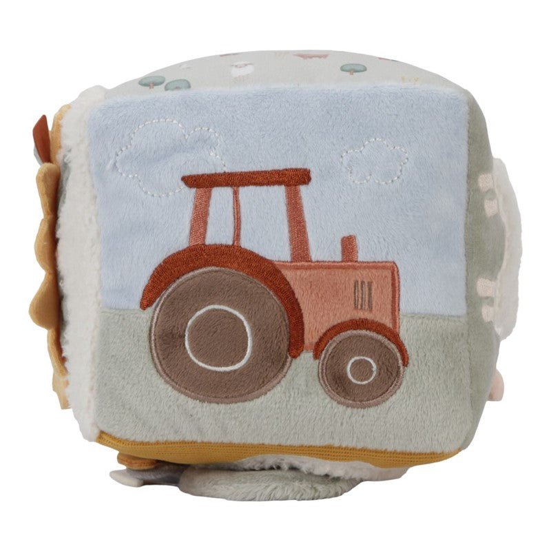 Cubo peluche actividades Granja Little Duch - Nanetes