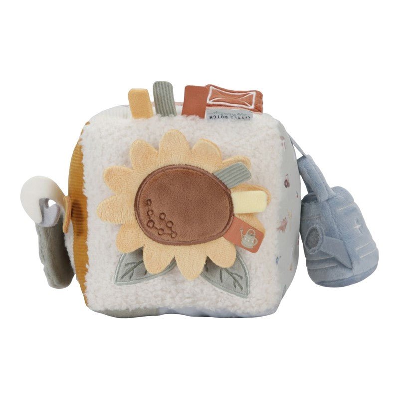 Cubo peluche actividades Granja Little Duch - Nanetes