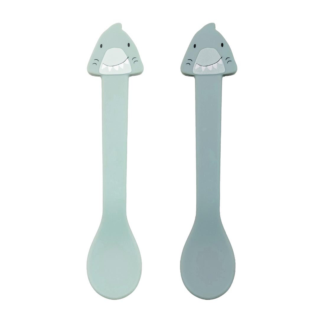 Cucharas infantiles silicona Shark Trixie - Nanetes