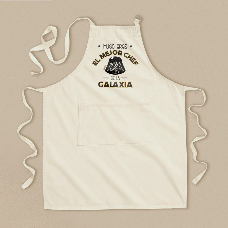 Delantal Papa EL mejor chef de la galaxia - Nanetes