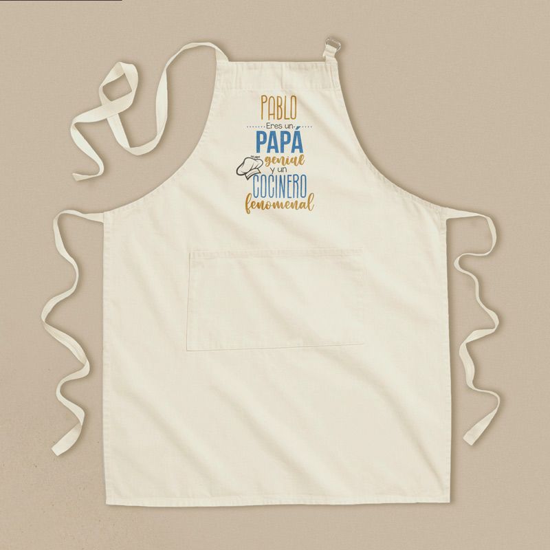 Delantal Papa Genial - Nanetes