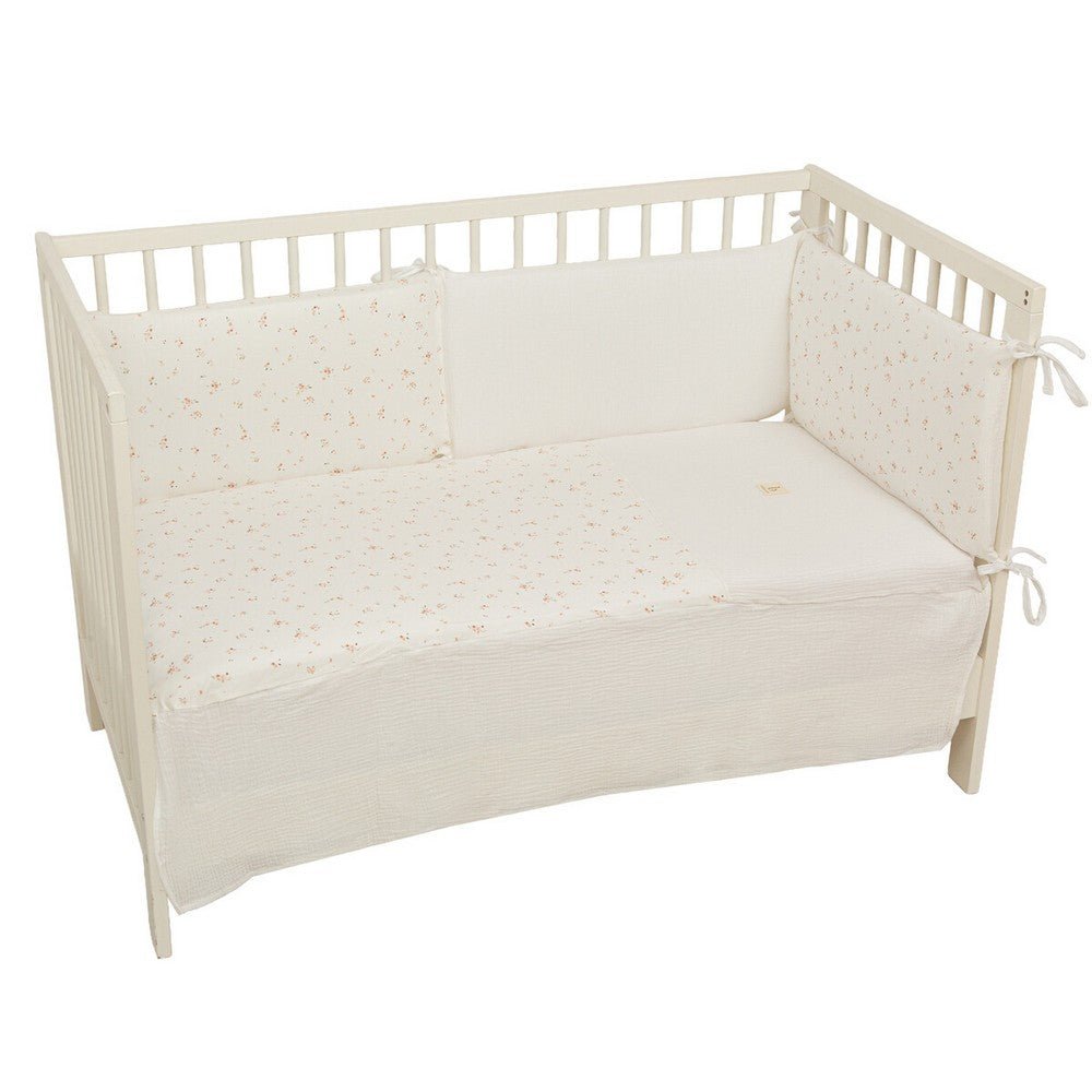 Edredón con chichonera cuna Monet Bimbi - Nanetes