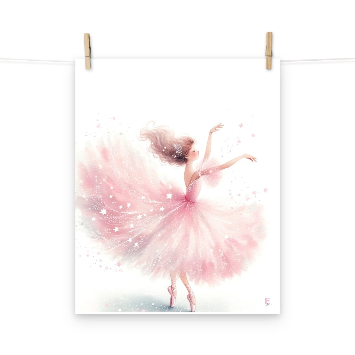 Lamina infantil La Bailarina - Nanetes