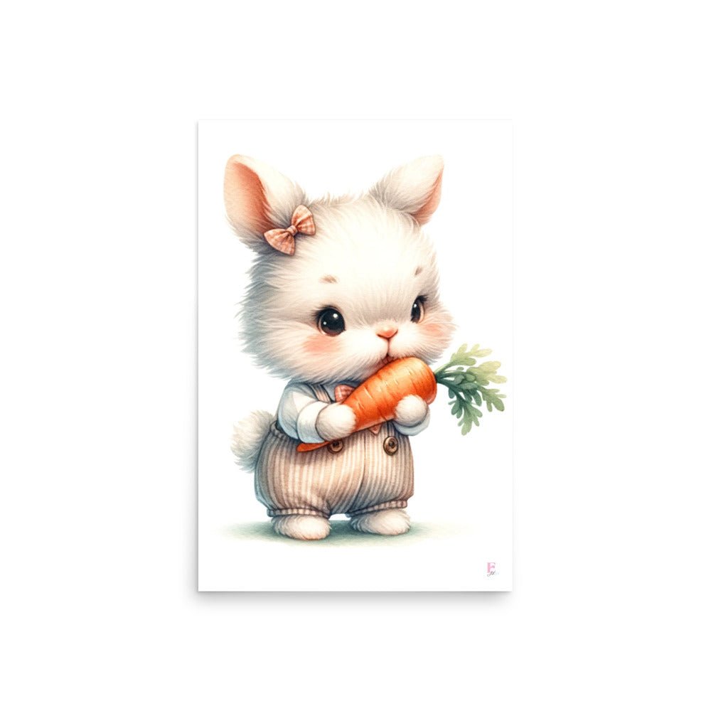 Lamina decorativa Conejito Zanahoria - Nanetes