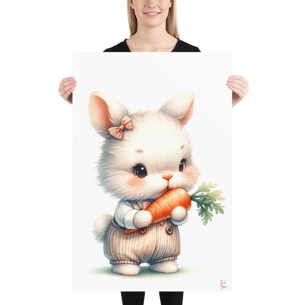Lamina decorativa Conejito Zanahoria - Nanetes
