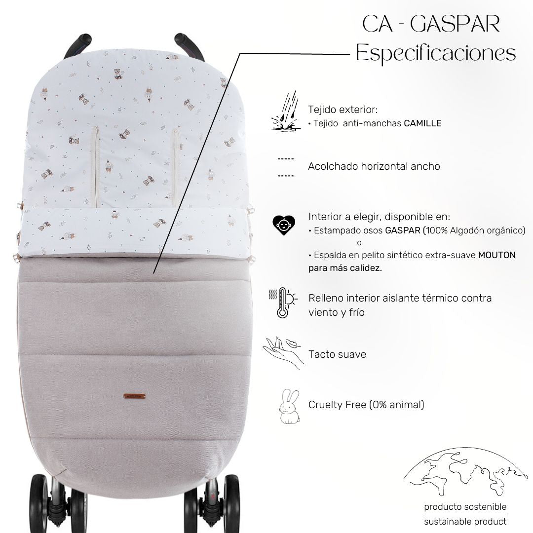 Saco Silla Invierno Gaspar Uzturre - Nanetes