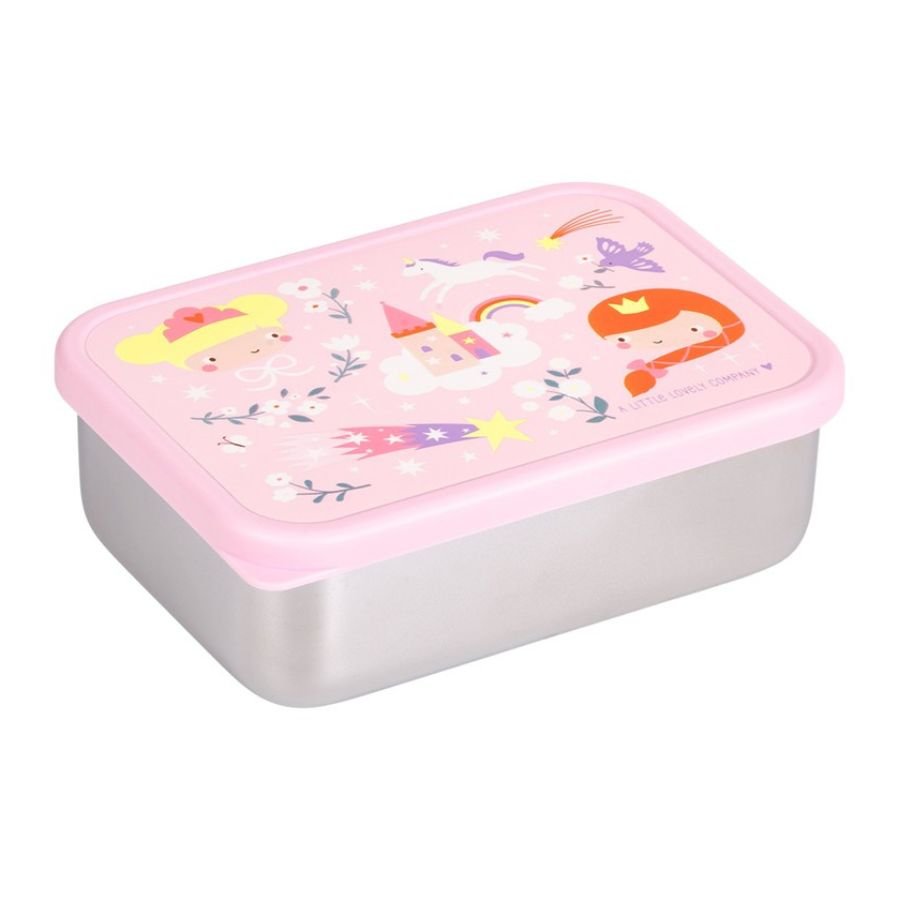 Fiambrera Acero Almuerzo Infantil Princesas - Nanetes