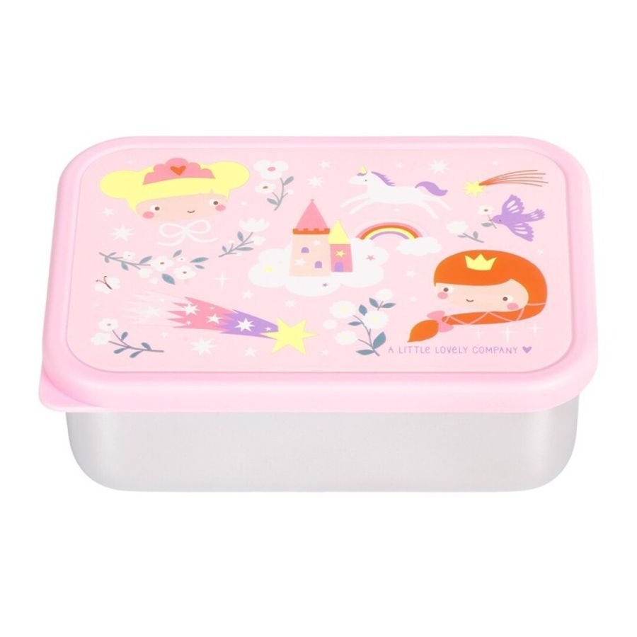 Fiambrera Acero Almuerzo Infantil Princesas - Nanetes