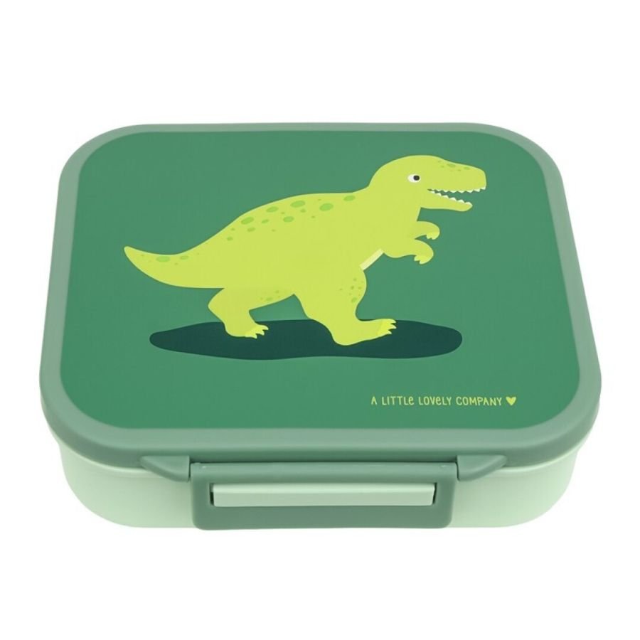 Fiambrera Almuerzo Cuadrada Dinosaurio - Nanetes