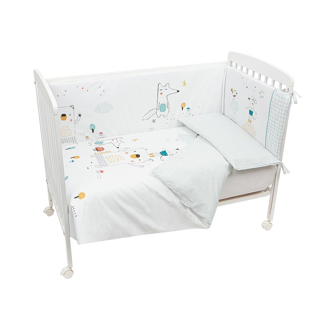 Funda nórdica y chichonera Amigos - Nanetes #