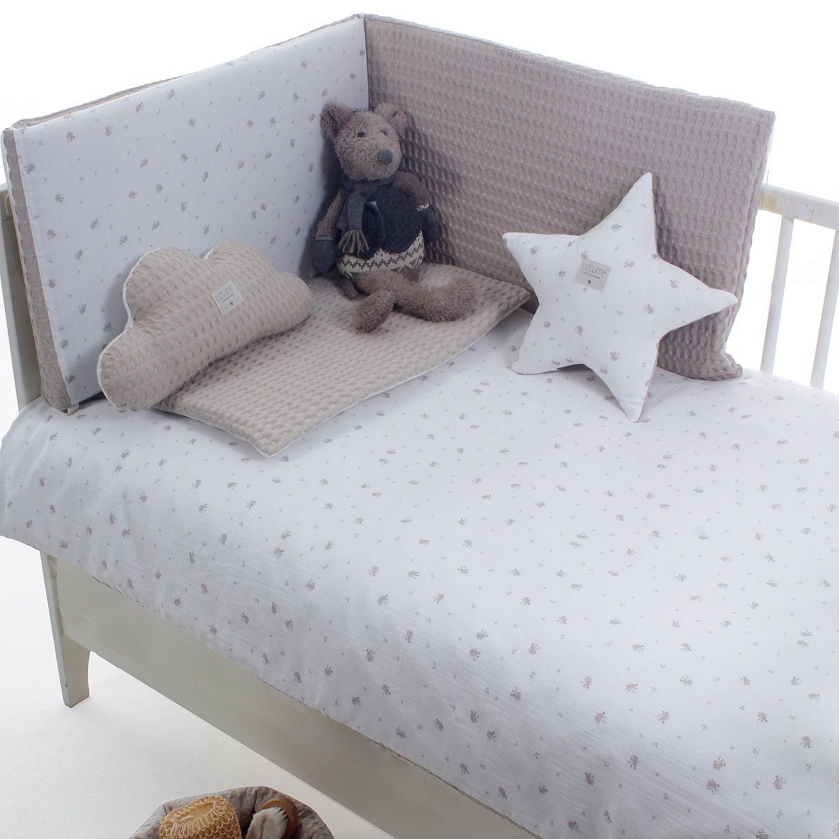 Nórdico + Protector cuna Clea Uzturre - Nanetes