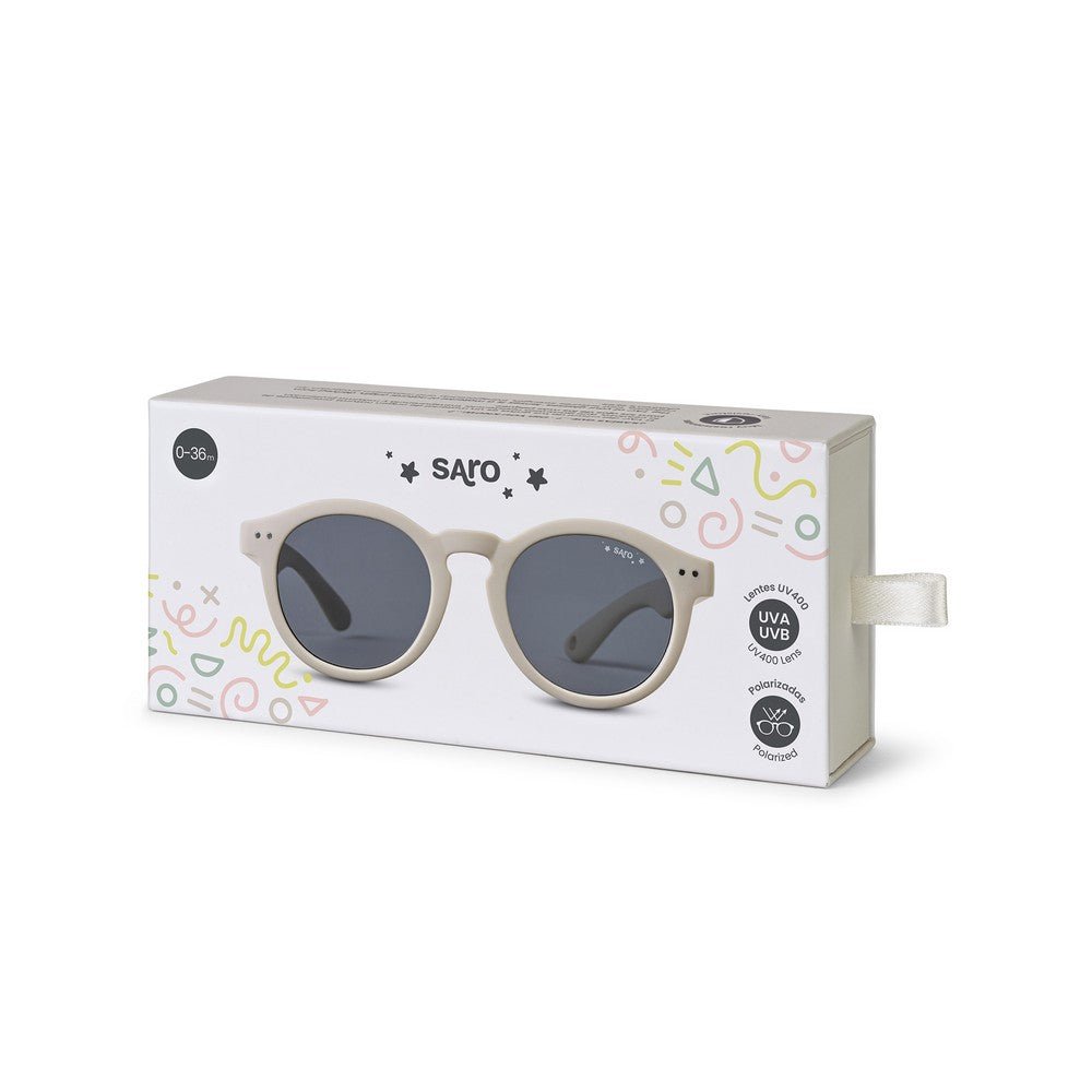 Gafas de Sol para Niños Beige Saro - Nanetes