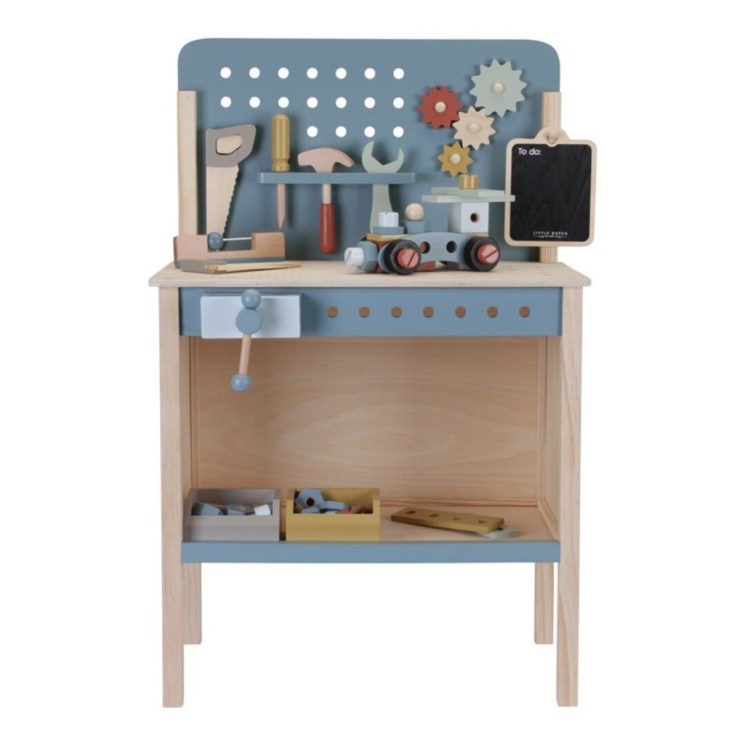 Juguete Banco Trabajo Madera Little Duch - Nanetes