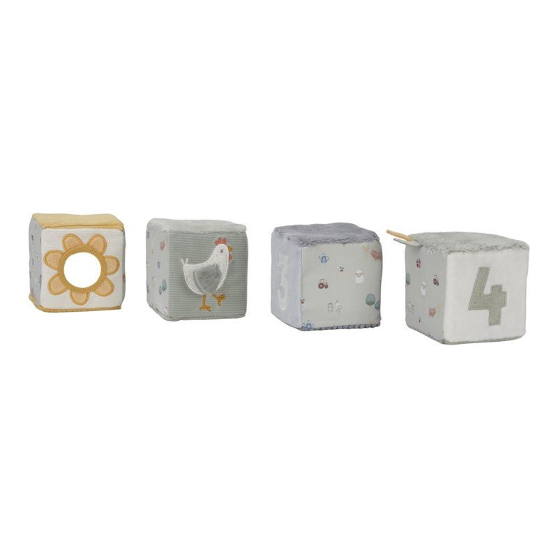 Cubos apilables peluche Granja Little Duch - Nanetes