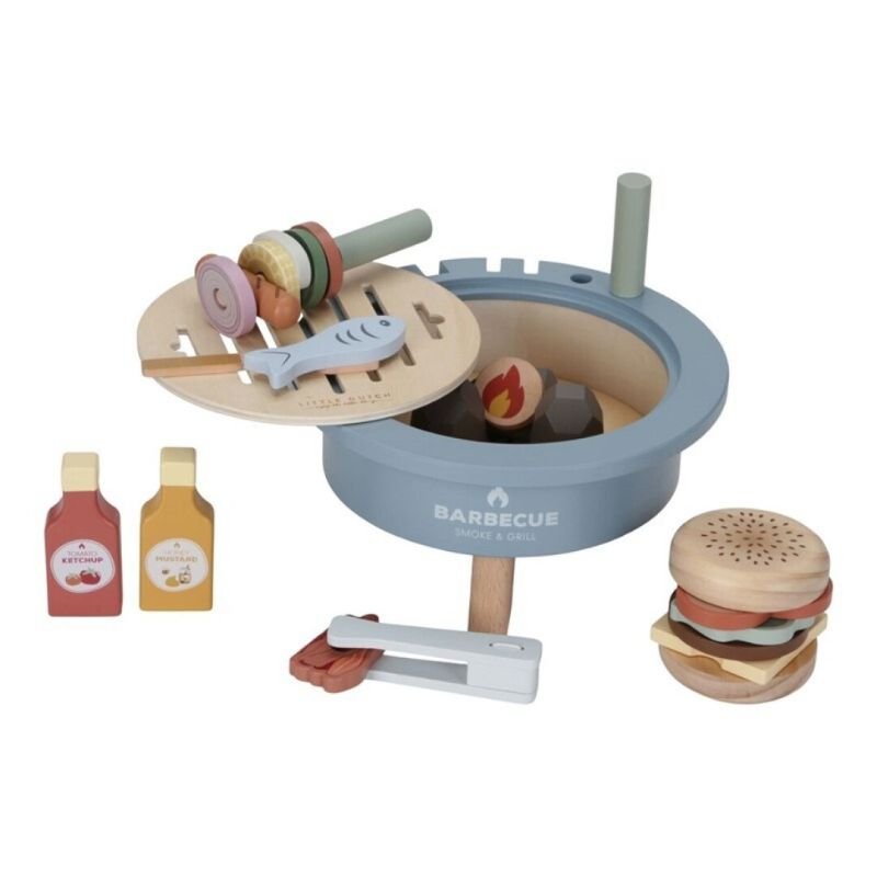 Juguete Barbacoa Madera Little Duch - Nanetes