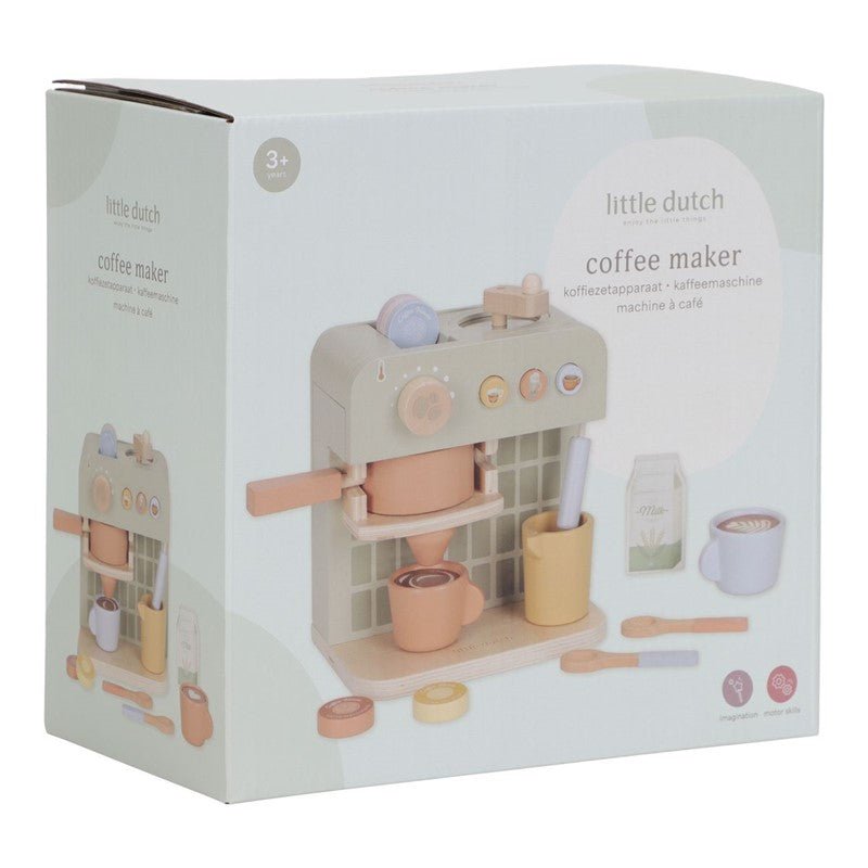 Cafetera juguete madera Grande Little Duch - Nanetes