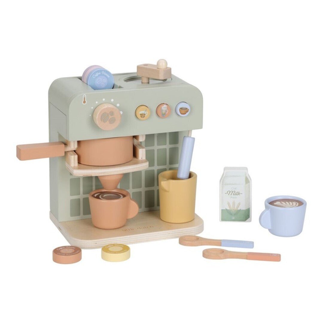 Cafetera juguete madera Grande Little Duch - Nanetes