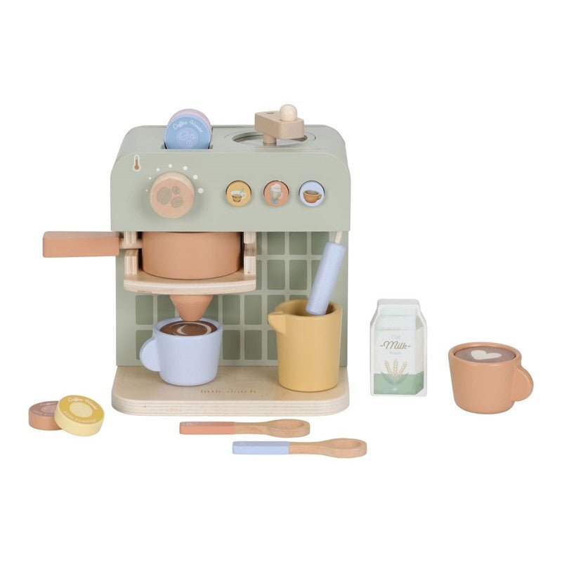 Cafetera juguete madera Grande Little Duch - Nanetes