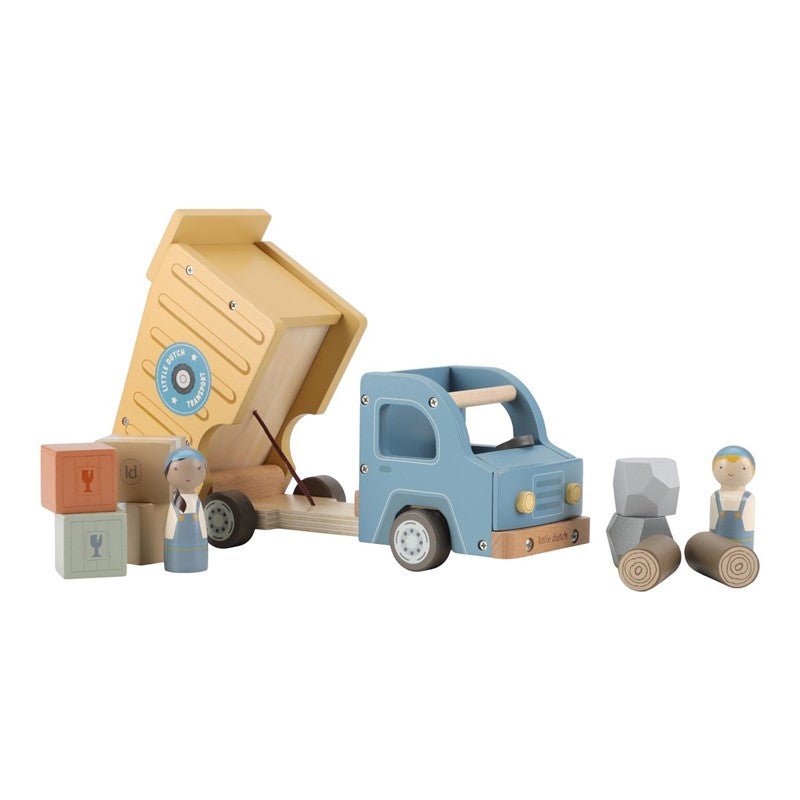 Juguete Madera Camión Dumper Little Duch - Nanetes
