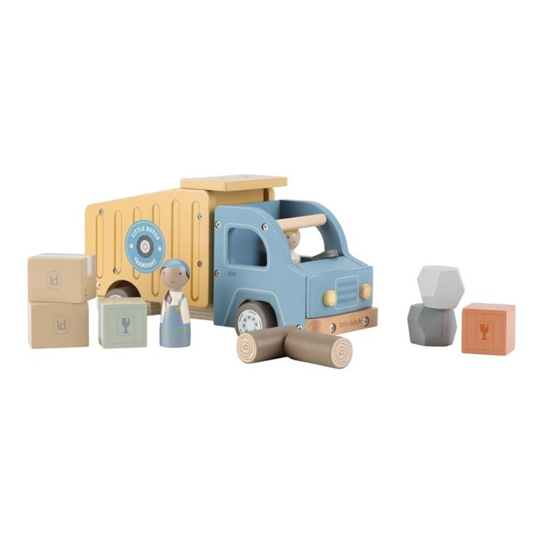 Juguete Madera Camión Dumper Little Duch - Nanetes