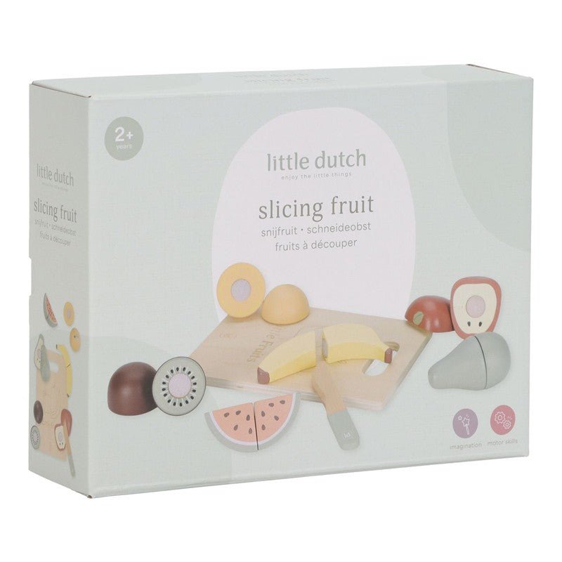 Juguete madera Frutas para Cortar Little Duch - Nanetes