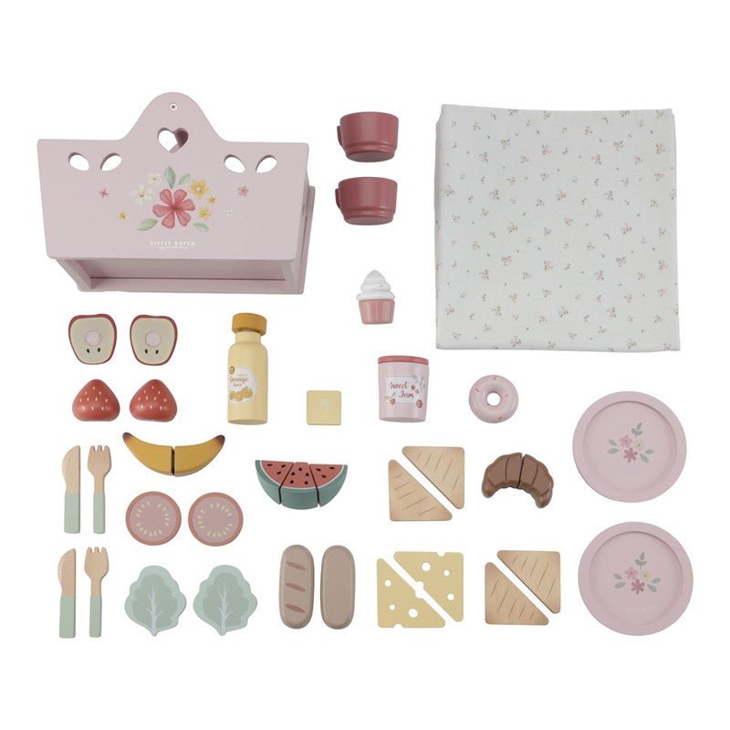 Set picnic juguete madera Little Duch - Nanetes