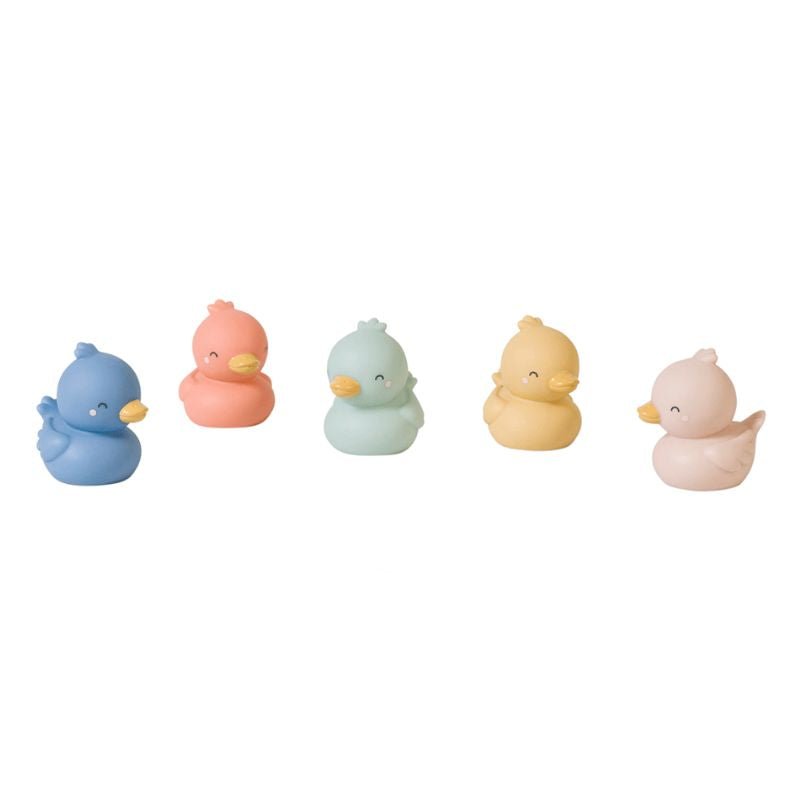 Patitos Goma Juguete Baño Saro - Nanetes