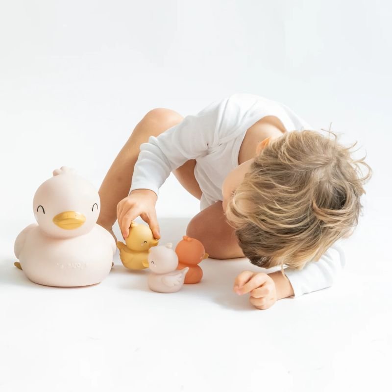 Patitos Goma Juguete Baño Saro - Nanetes