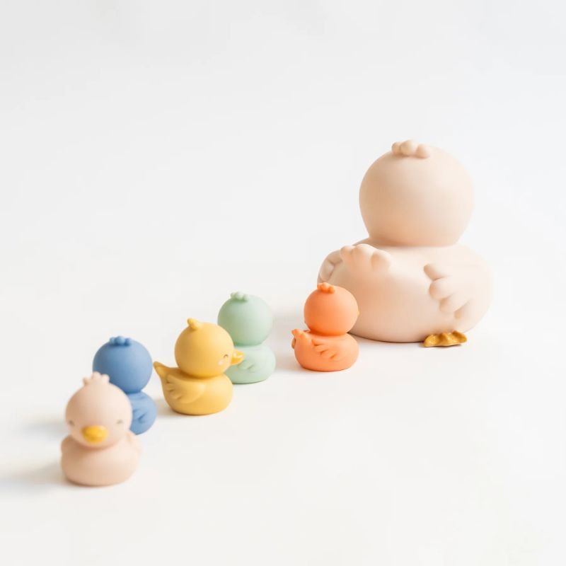 Patitos Goma Juguete Baño Saro - Nanetes
