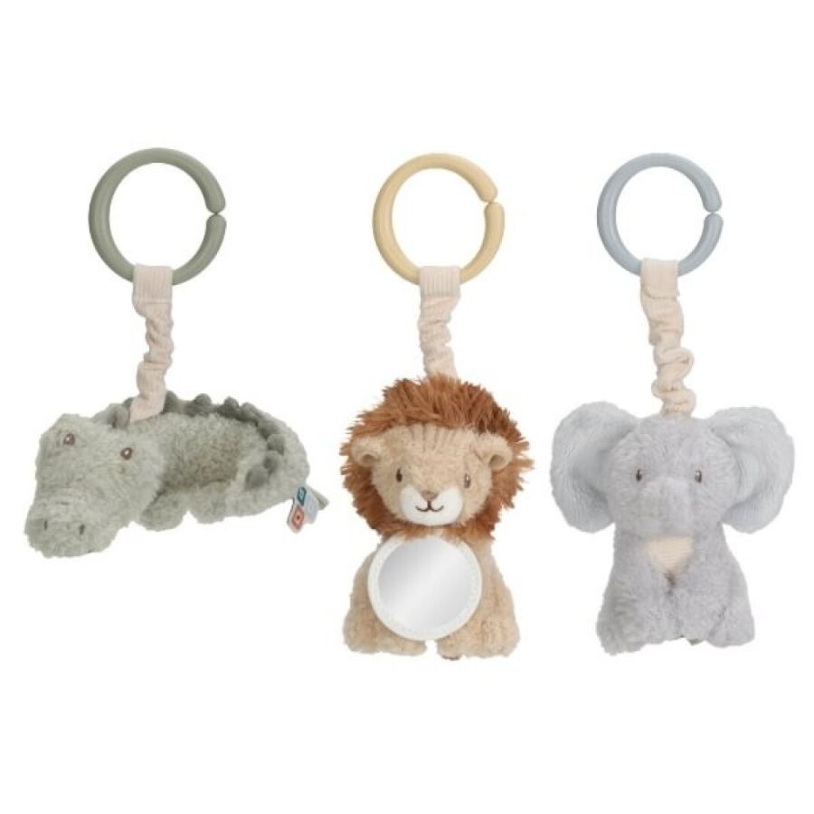 Set Juguetes colgantes Bebé Safari Little Dutch