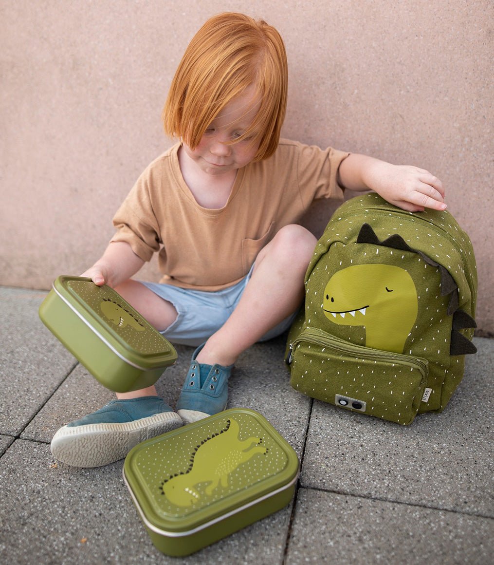 Fiambrera infantil acero grande Dino Trixie - Nanetes