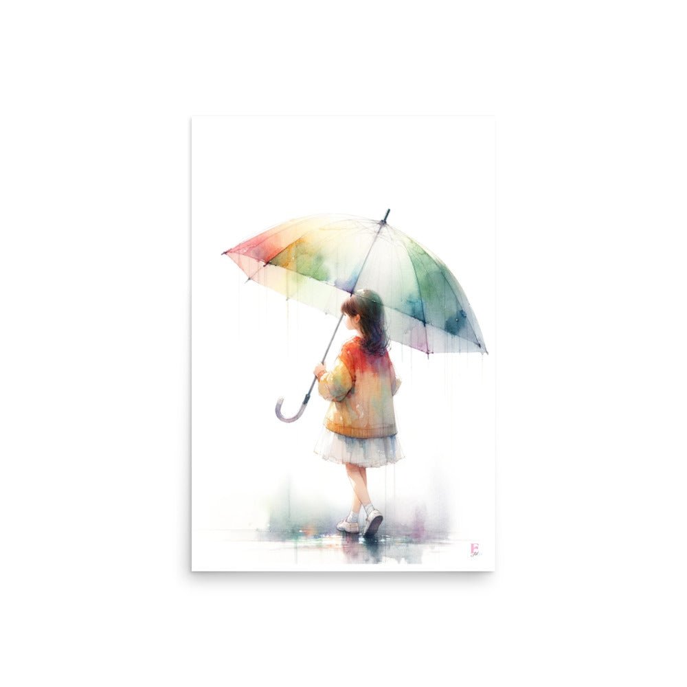 Lamina decorativa El paraguas - Nanetes