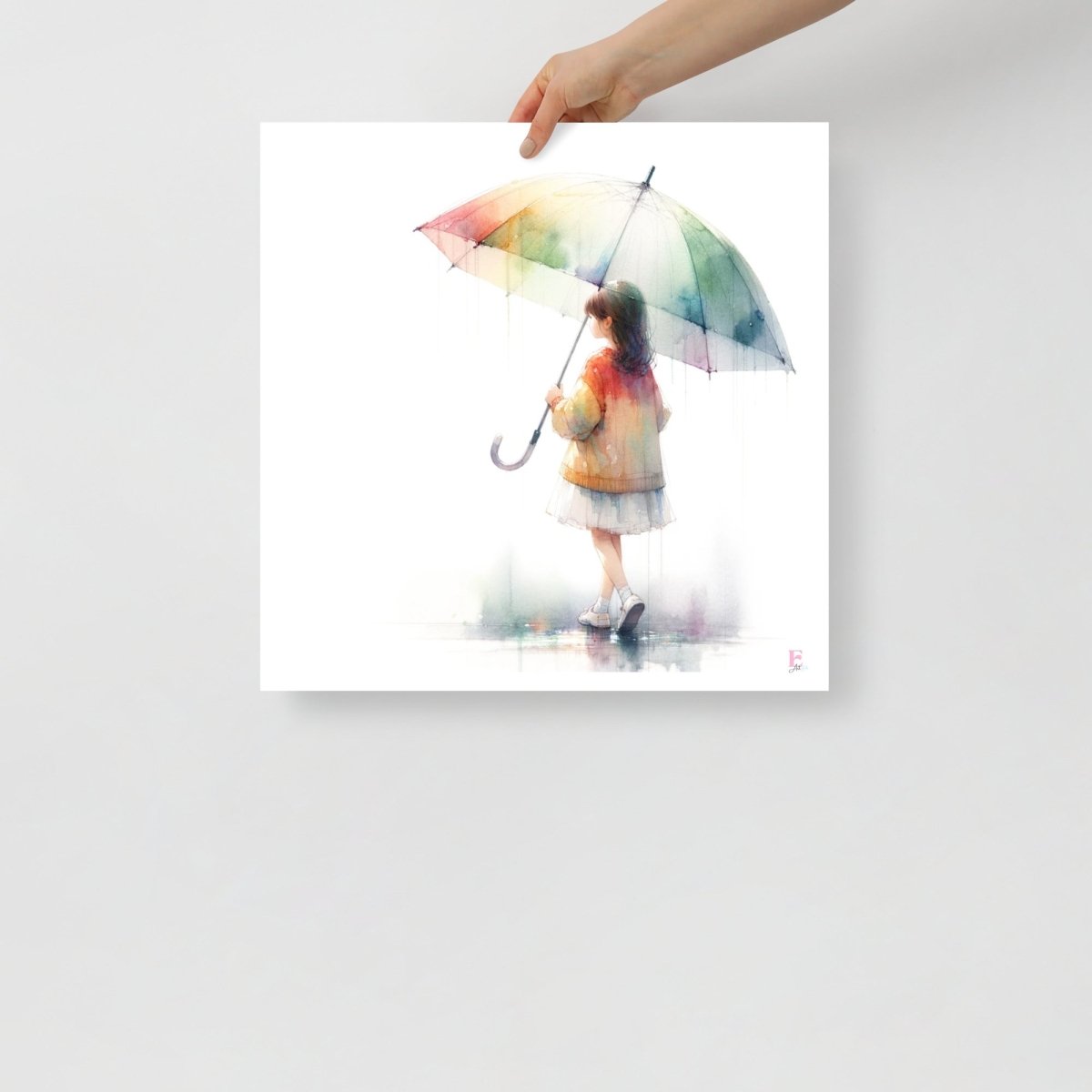 Lamina decorativa El paraguas - Nanetes