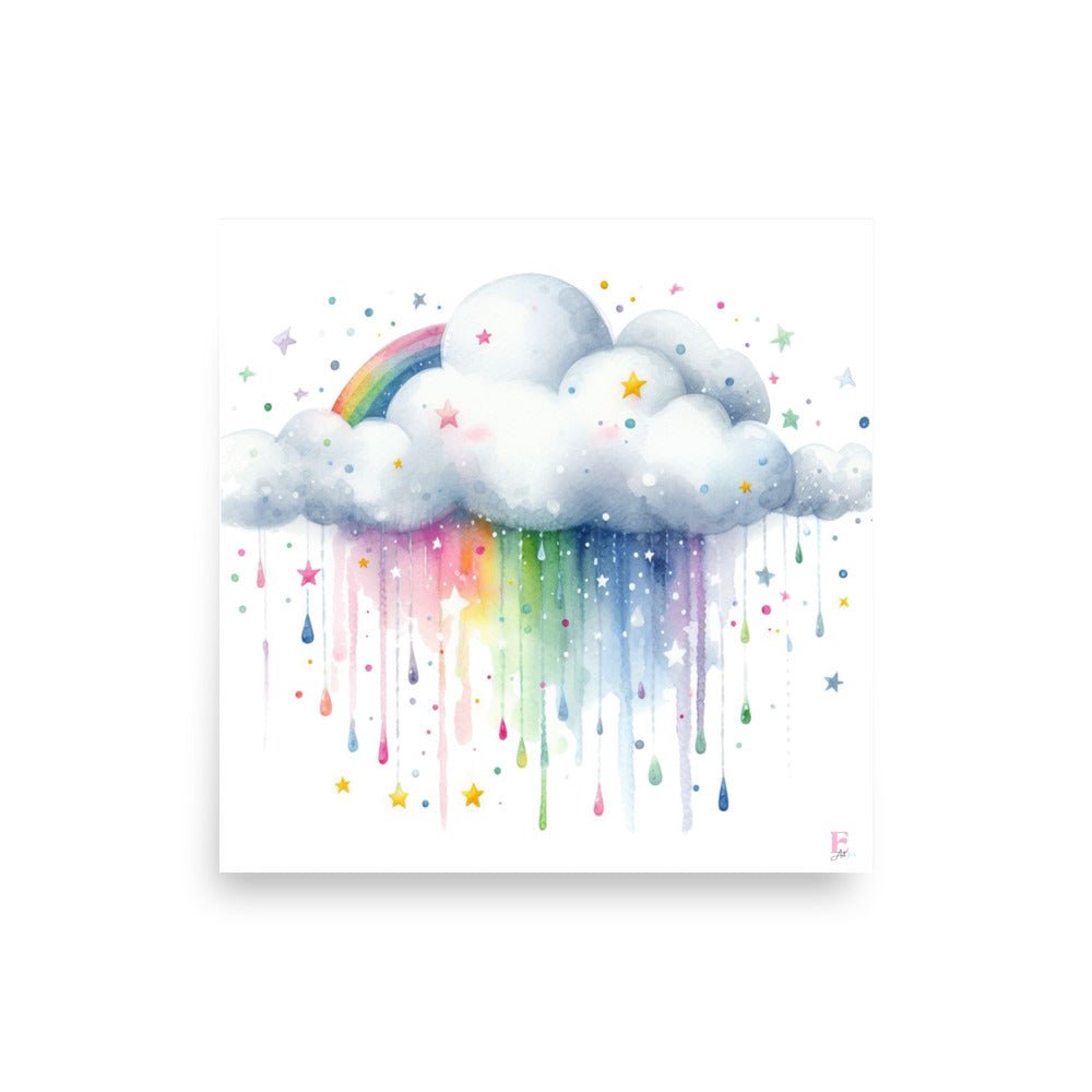 Lamina decorativa Nube de colores - Nanetes