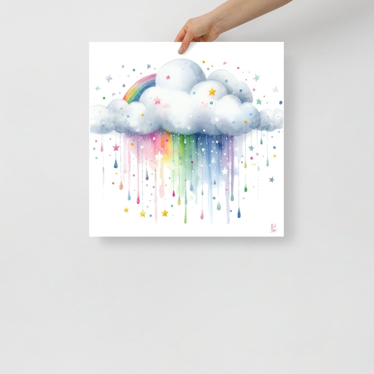 Lamina decorativa Nube de colores - Nanetes