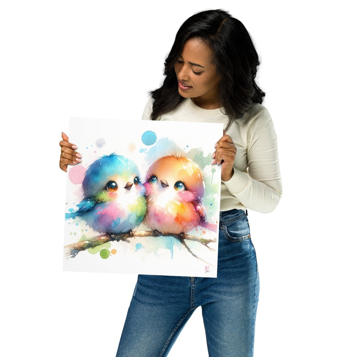 Lamina decorativa pajaritos - Nanetes