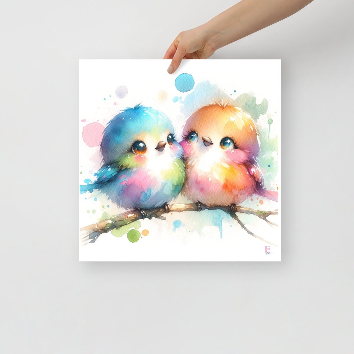 Lamina decorativa pajaritos - Nanetes