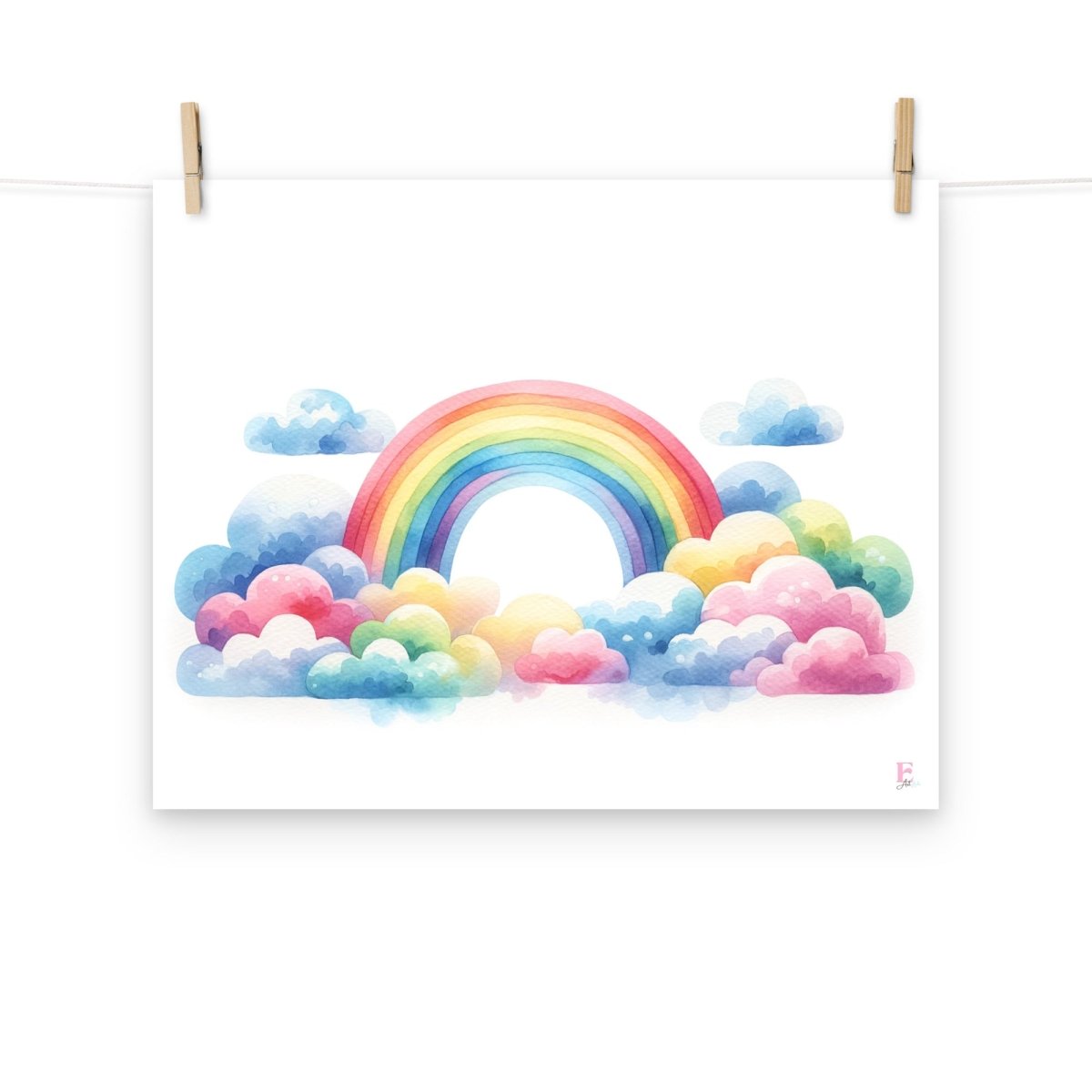 Lamina infantil Arco Iris - Nanetes