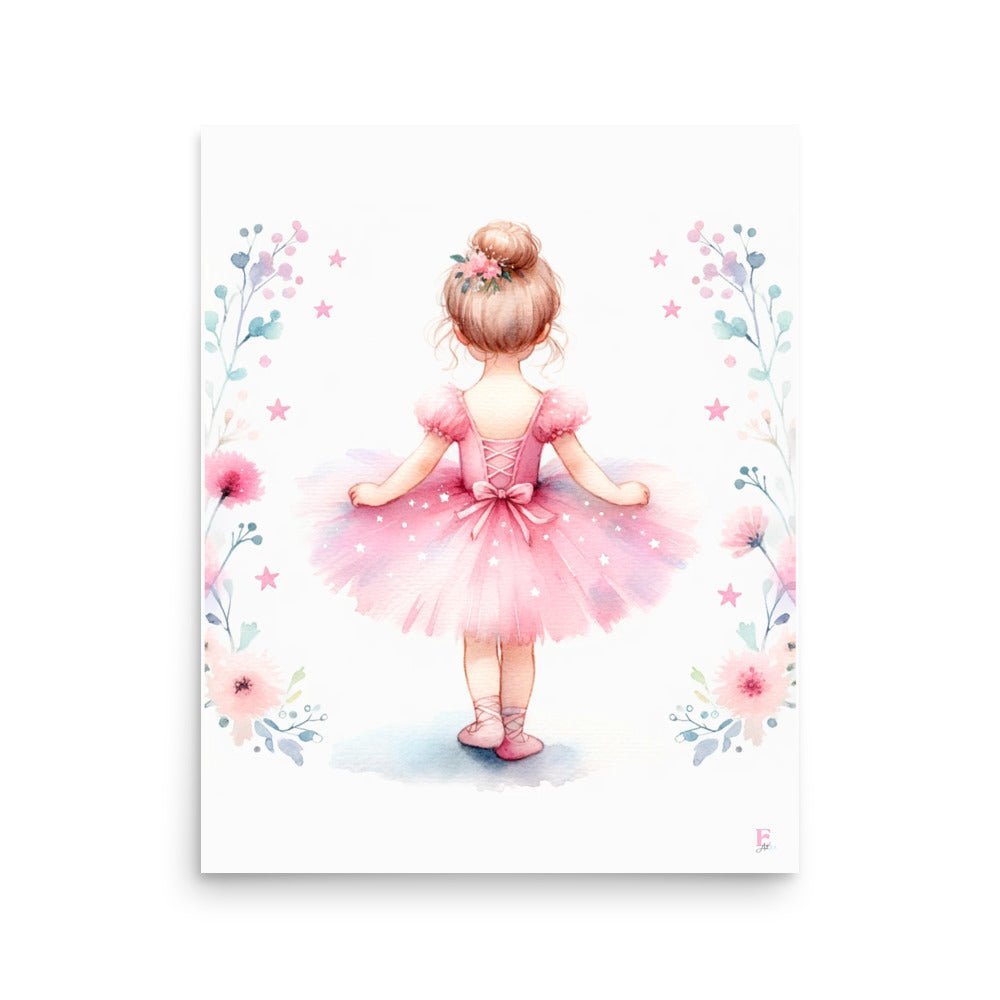 Lamina infantil Bailarina - Nanetes