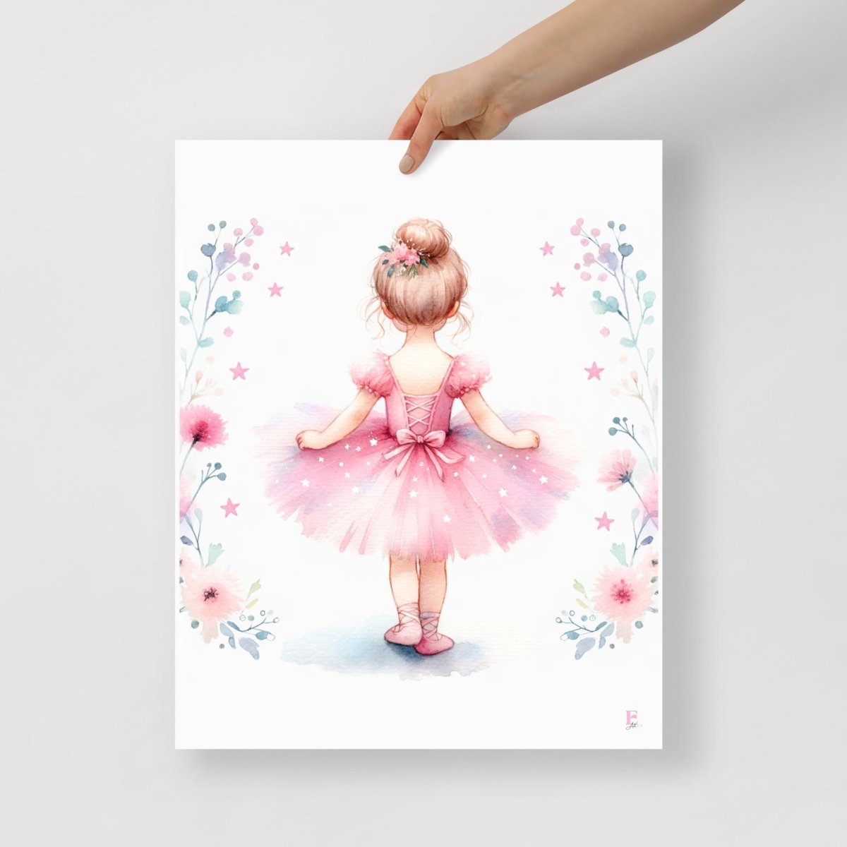 Lamina infantil Bailarina - Nanetes