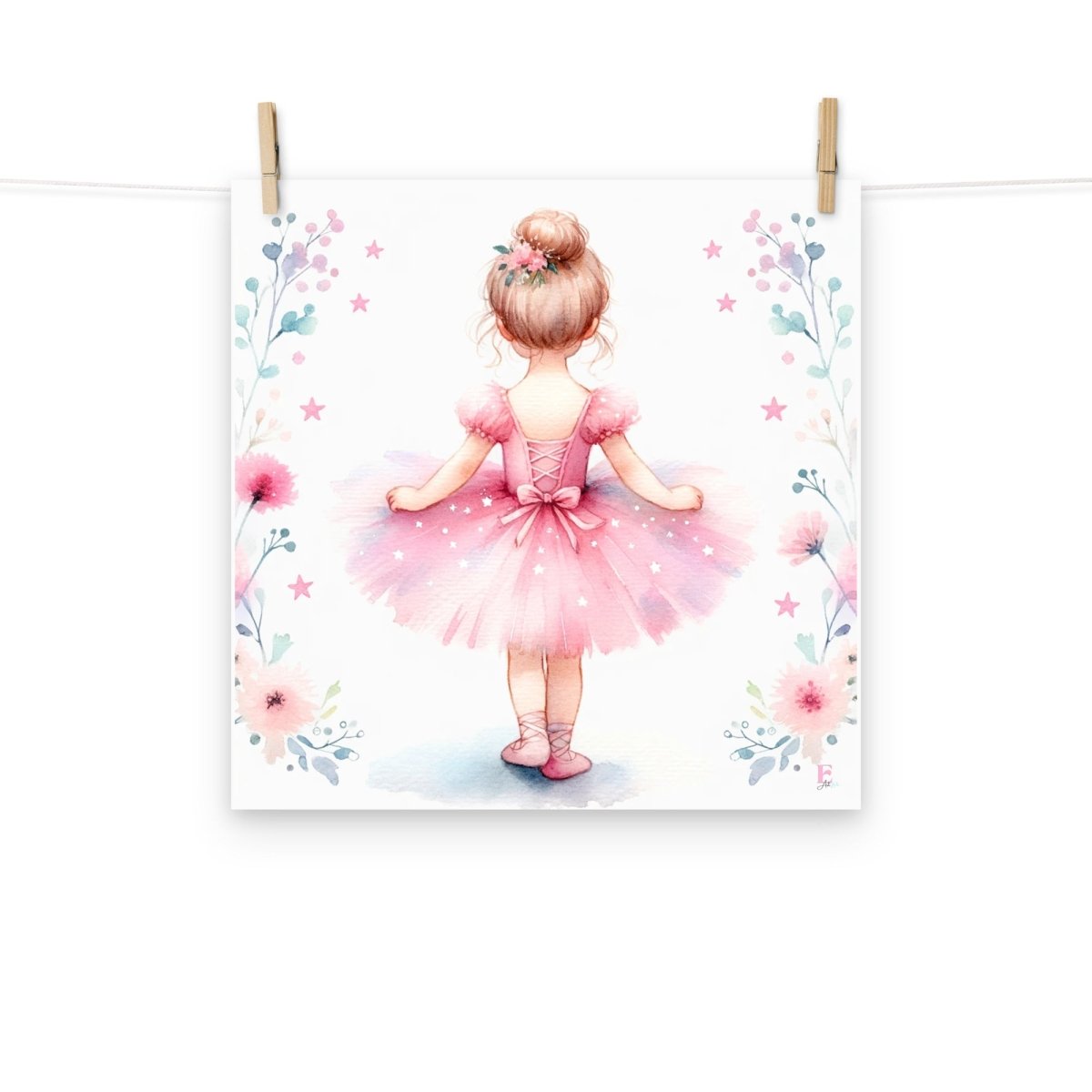 Lamina infantil Bailarina - Nanetes