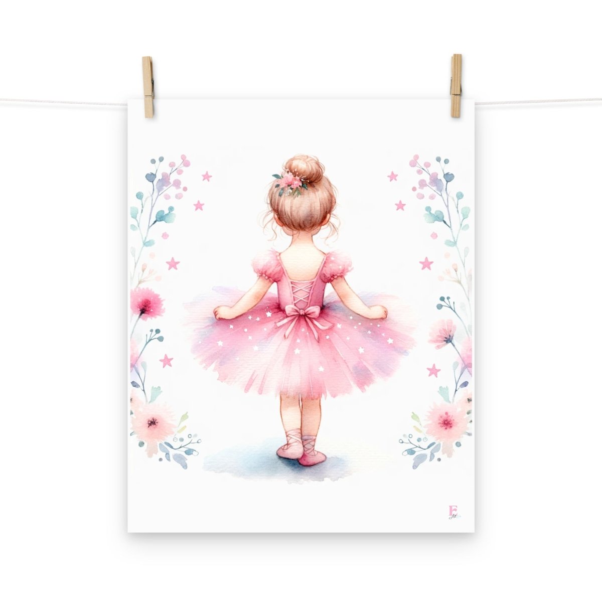 Lamina infantil Bailarina - Nanetes