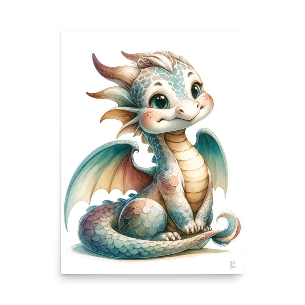 Lamina infantil de dragones - Nanetes