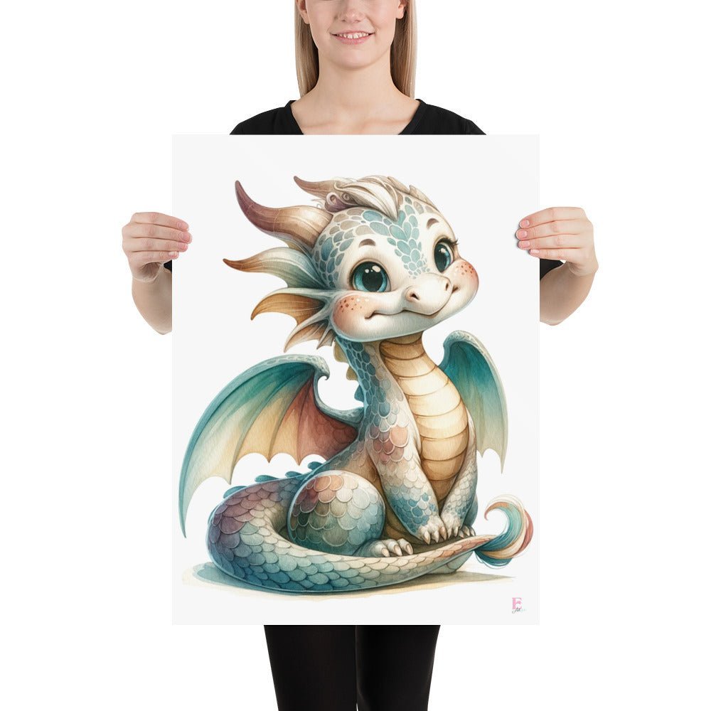 Lamina infantil de dragones - Nanetes