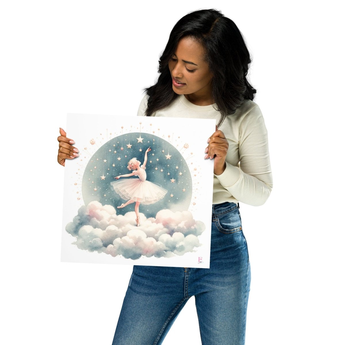 Lamina infantil decorar Bailarina - Nanetes