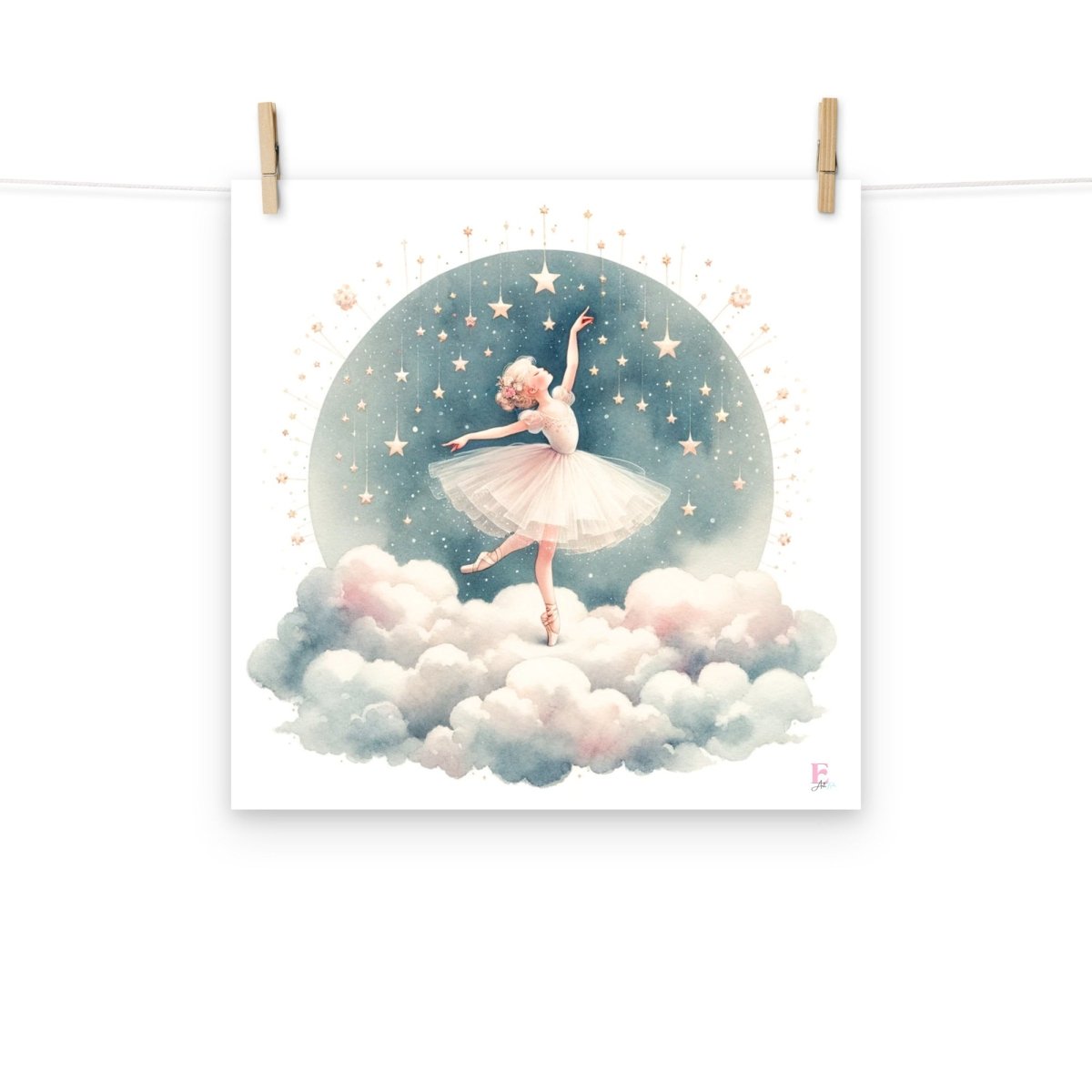 Lamina infantil decorar Bailarina - Nanetes