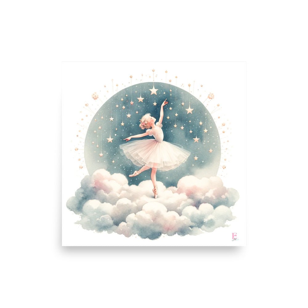 Lamina infantil decorar Bailarina - Nanetes