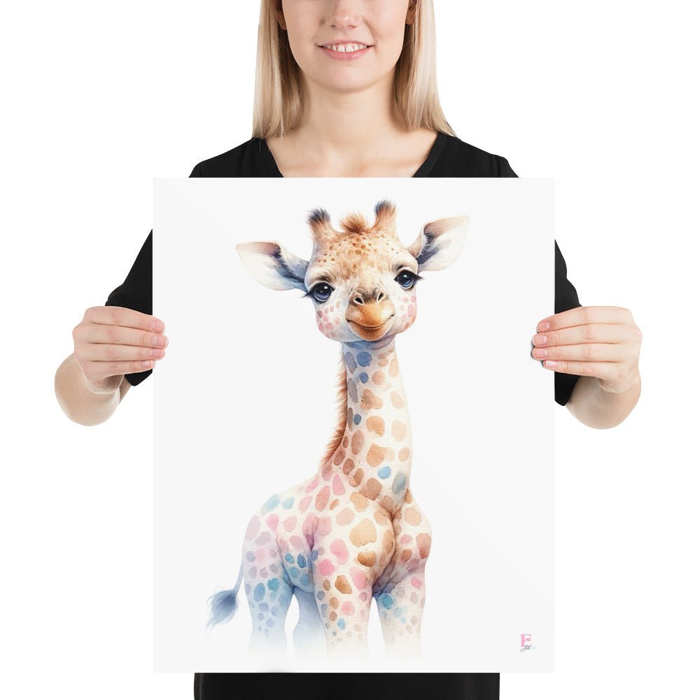 Lamina Infantil decorativa Jirafa - Nanetes