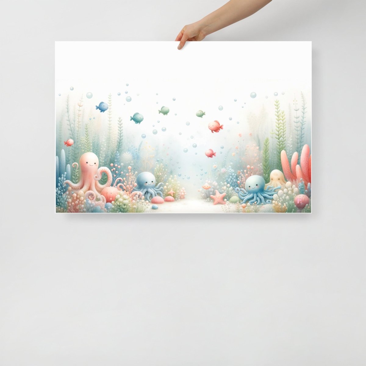 Lamina infantil Fondo del mar - Nanetes