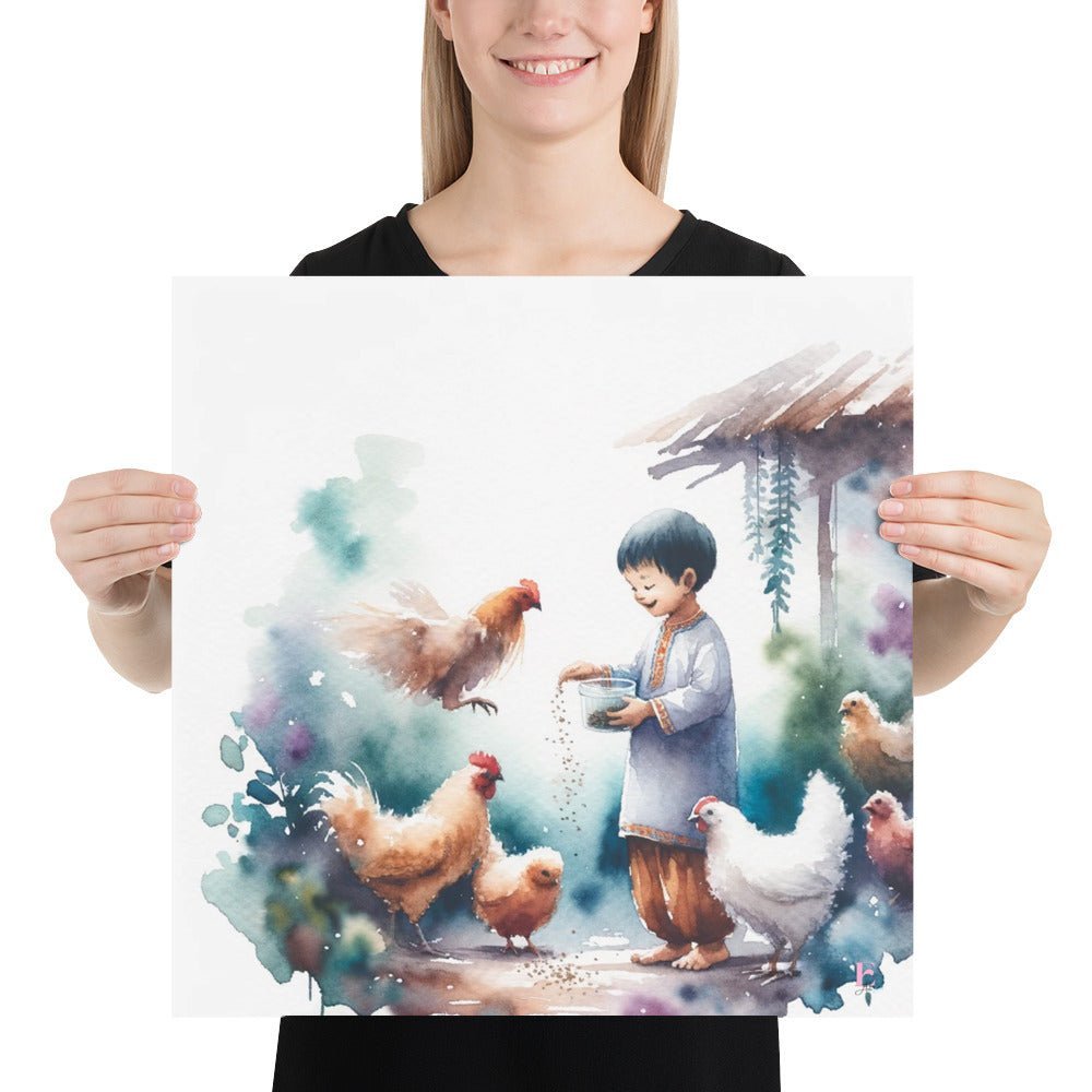 Lamina infantil Gallinitas - Nanetes